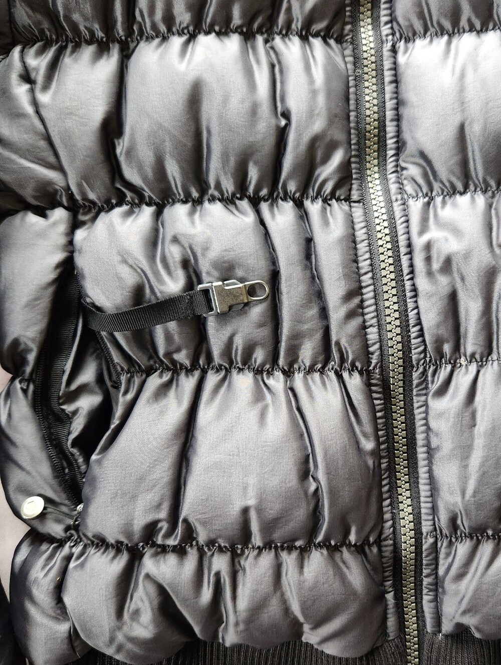 The North Face 600 Fill Goose Down Puffer Coat Ski Jacket Grey, Women's Size XS - Picture 3 of 10